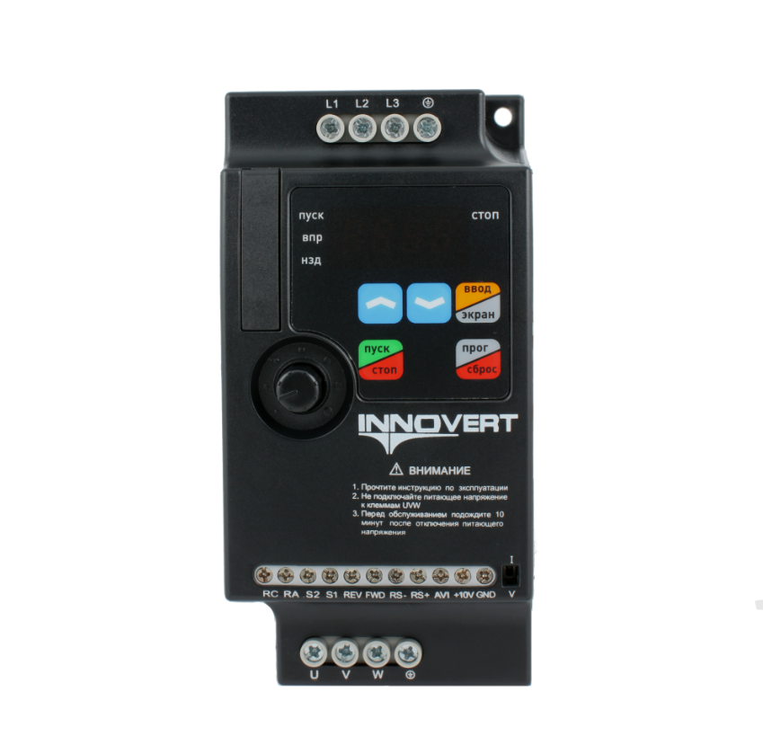 INNOVERT ISD mini plus ISD551M43E, 0,55кВт, 380В, 2.0 А