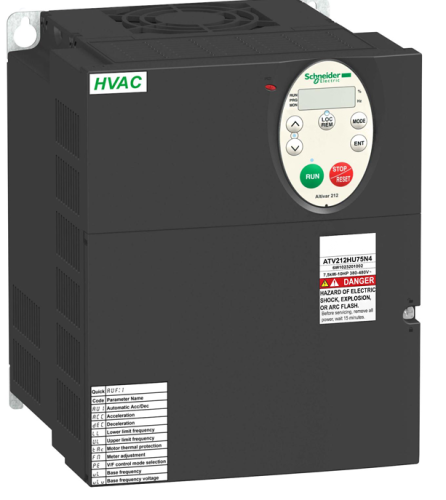 Преобразователь частоты Schneider Electric ATV212HU40N4